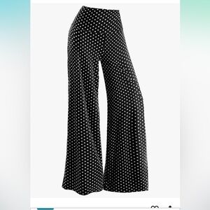 Women's Stretchy Wide Leg High Waist Palazzo Pants NWOT